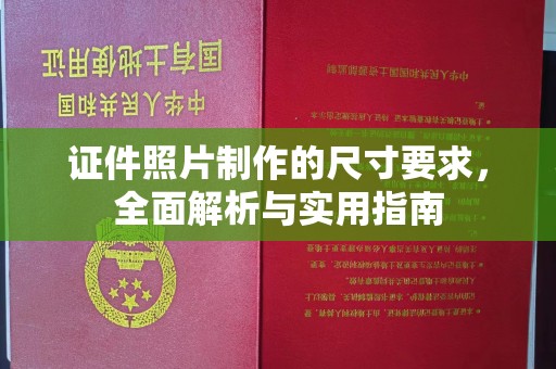 大邑证件照片制作的尺寸要求，全面解析与实用指南